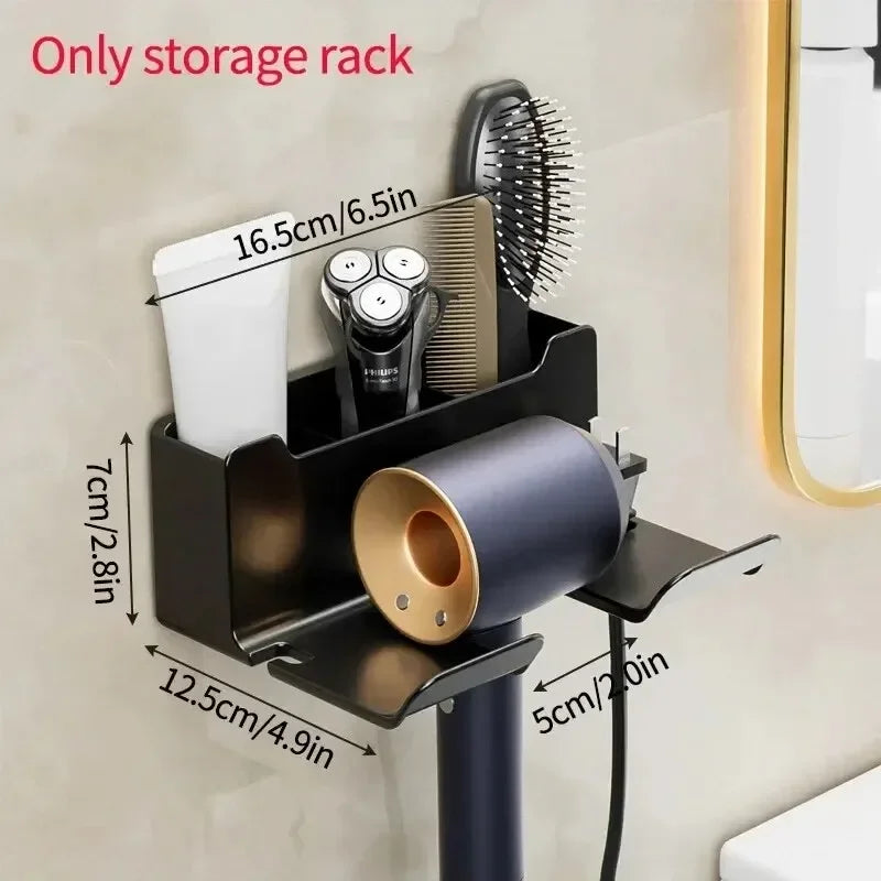 Hair Dryer & Straightener Wall Holder