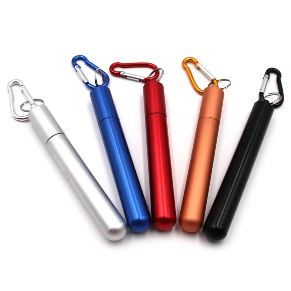 Portable Telescopic Straw Set