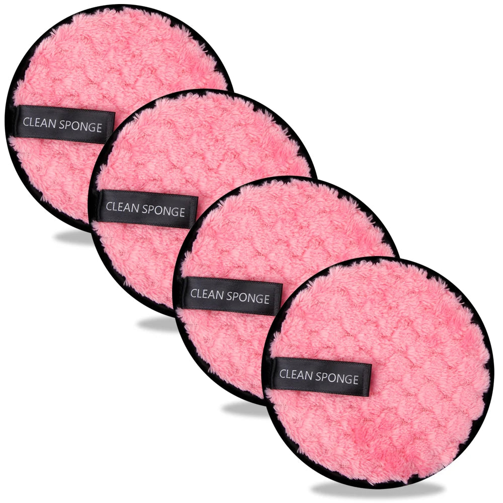 4Pcs Makeup Remover Wipes