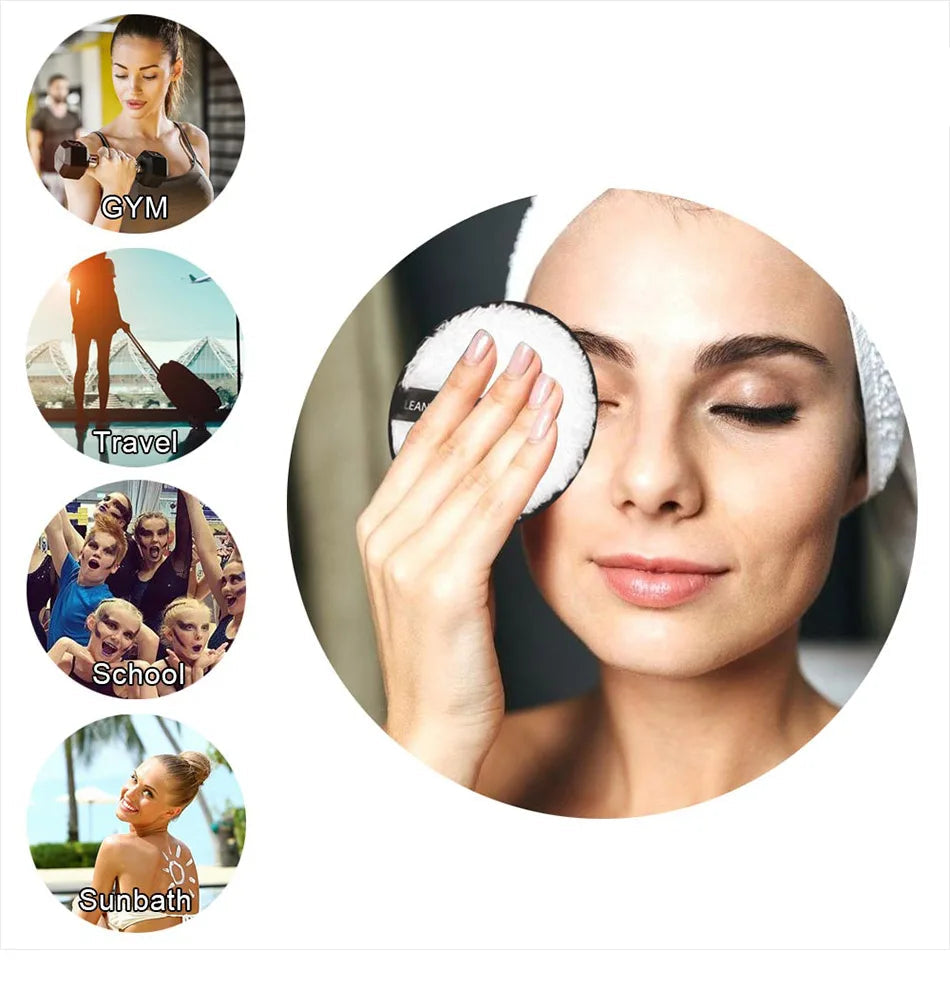 4Pcs Makeup Remover Wipes