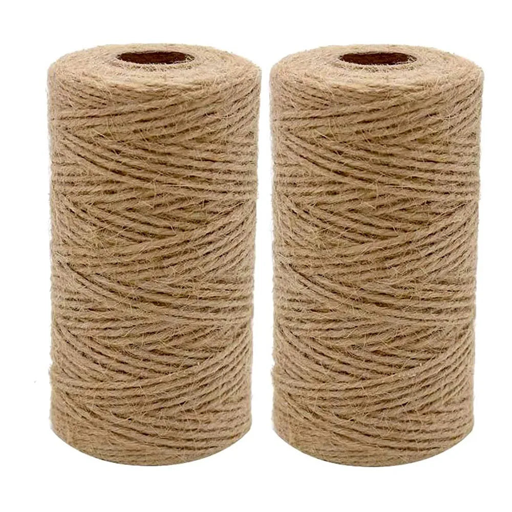 100m/lot Natural Jute Twine Cord