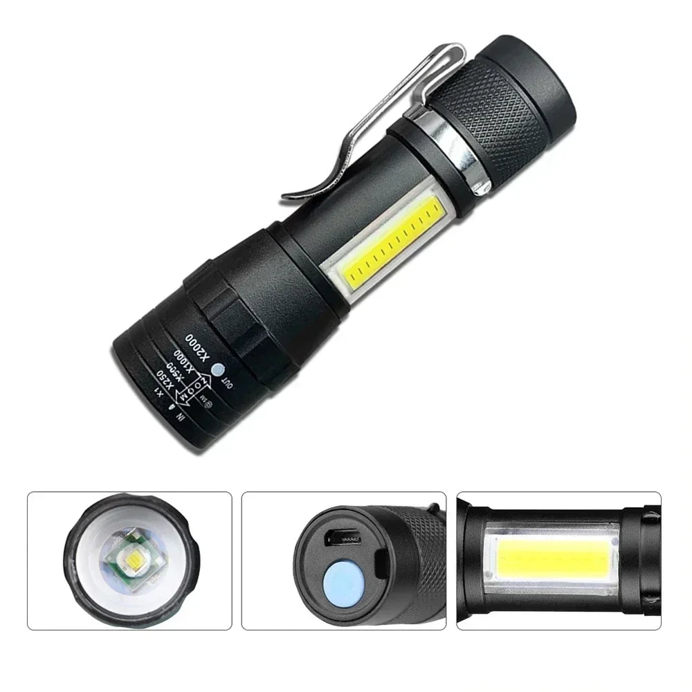 Portable Zoomable Small Torch