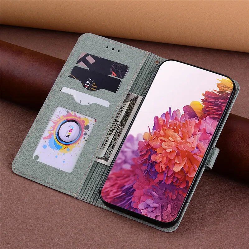 Redmi A3 Leather Wallet Phone Case