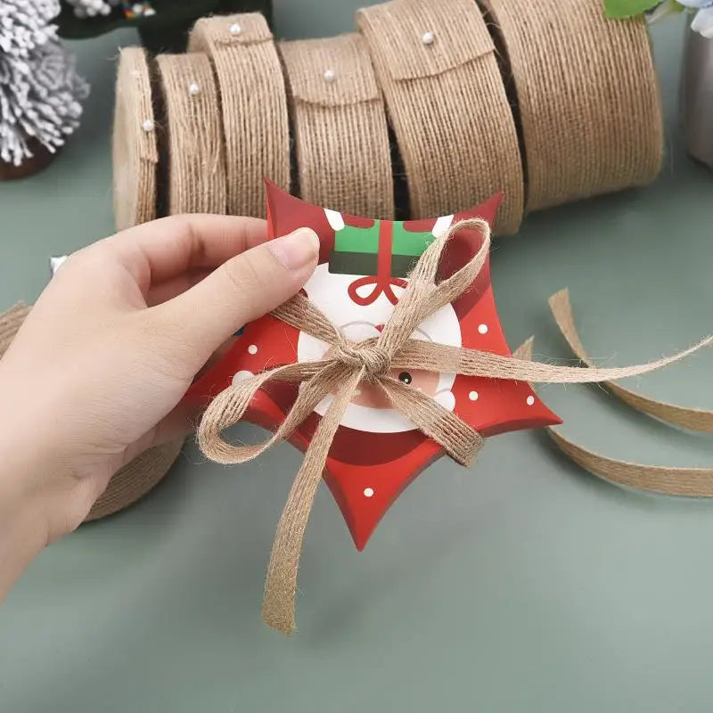 Yellow Jute Burlap Ribbon Roll
