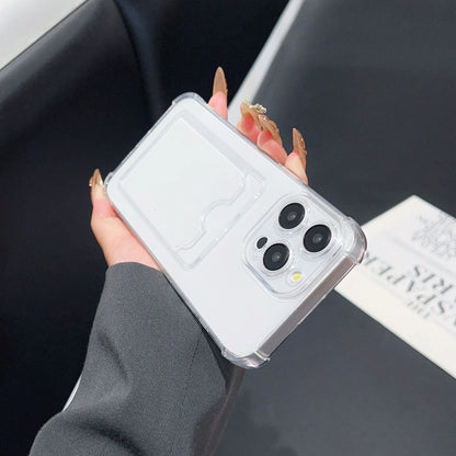 Transparent Card Silicone Case
