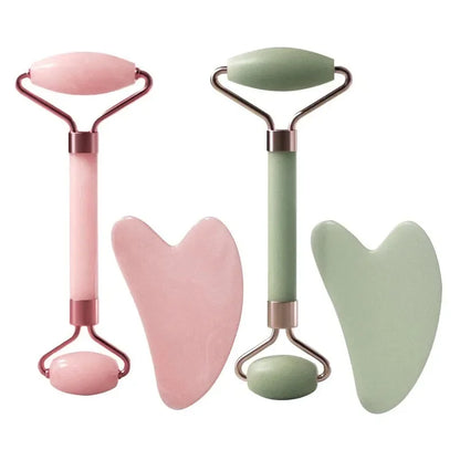 Resin Double Head Roller Massager