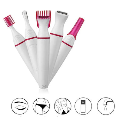 Multifunction 5 in 1 Electric Epilator For Women