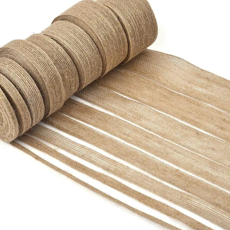 Yellow Jute Burlap Ribbon Roll