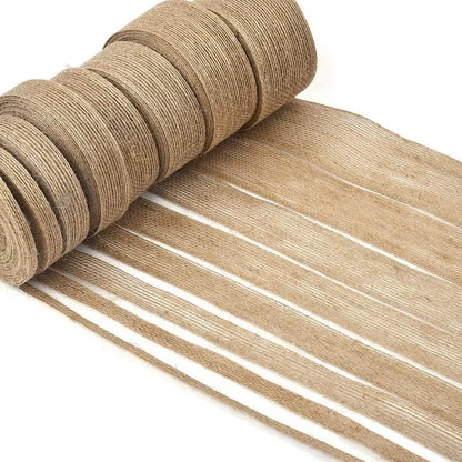 Yellow Jute Burlap Ribbon Roll