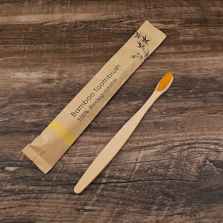 30-Pack Bamboo Soft Toothbrushes – Eco-Friendly & Reusable