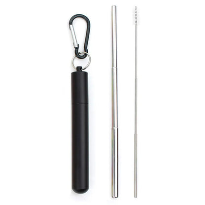 Portable Telescopic Straw Set