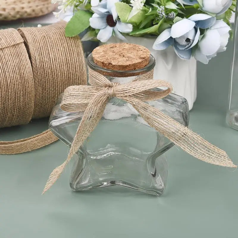 Yellow Jute Burlap Ribbon Roll