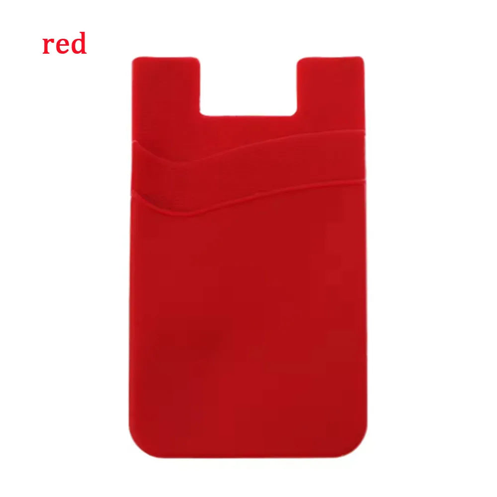 Silicone Stick-On Phone Wallet