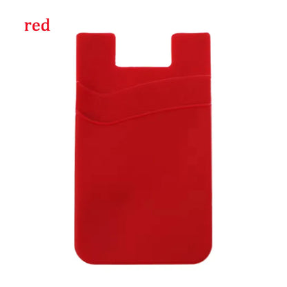 Silicone Stick-On Phone Wallet
