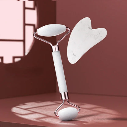 Resin Double Head Roller Massager