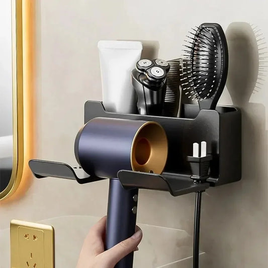 Hair Dryer & Straightener Wall Holder