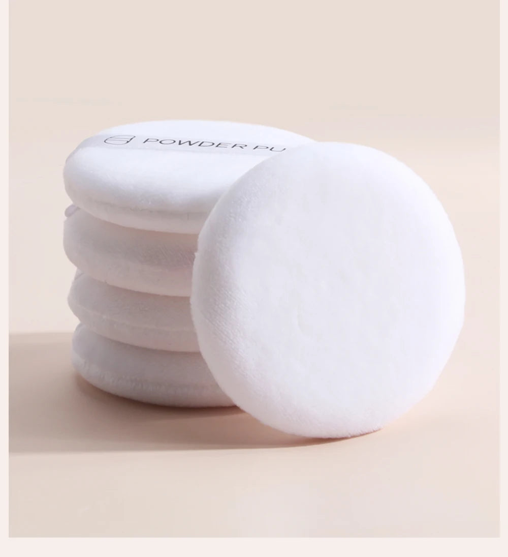 5PCS Flocking Makeup Powder Puff