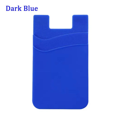 Silicone Stick-On Phone Wallet