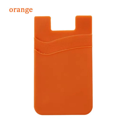 Silicone Stick-On Phone Wallet