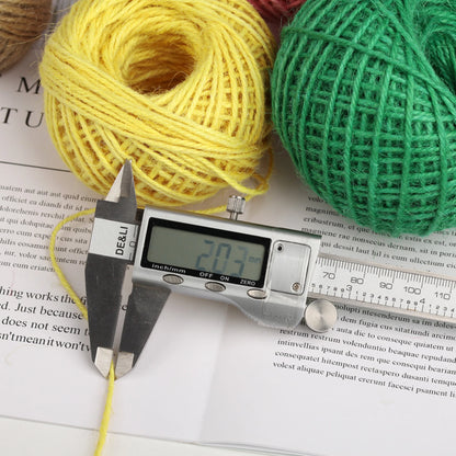 50M/Roll Colorful Natural Jute Rope