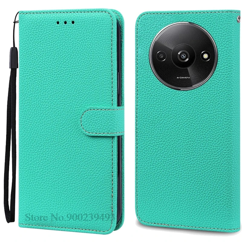 Redmi A3 Leather Wallet Phone Case