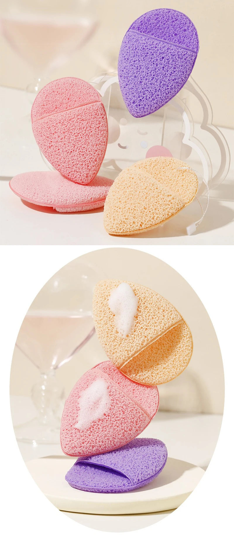 Makeup Remover Cosmetic Sponge