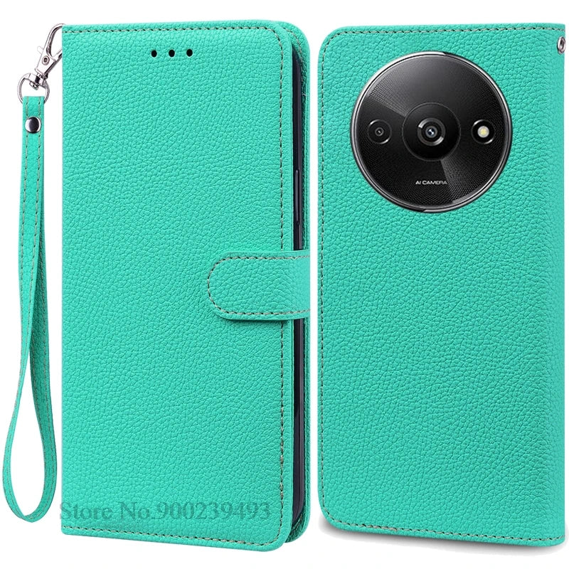 Redmi A3 Leather Wallet Phone Case