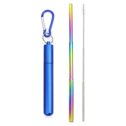 Portable Telescopic Straw Set
