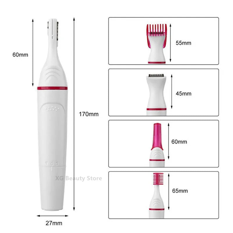 Multifunction 5 in 1 Electric Epilator For Women