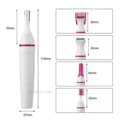 Multifunction 5 in 1 Electric Epilator For Women