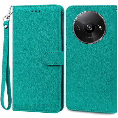 Redmi A3 Leather Wallet Phone Case