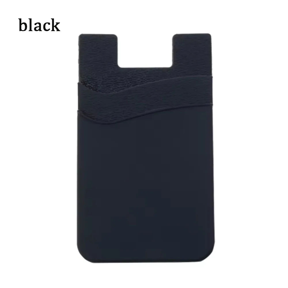 Silicone Stick-On Phone Wallet