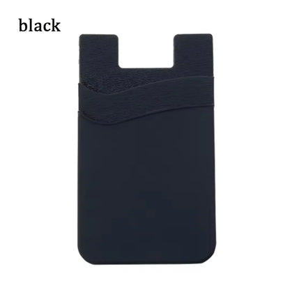 Silicone Stick-On Phone Wallet