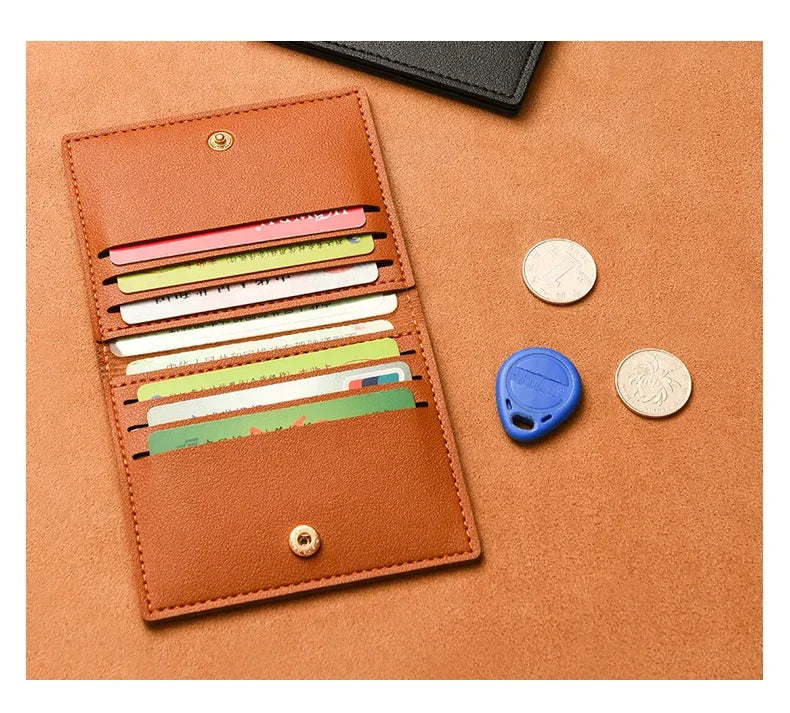 Leather Credit Card Wallet