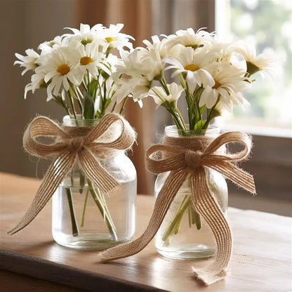 Yellow Jute Burlap Ribbon Roll
