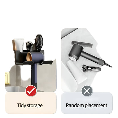 Hair Dryer & Straightener Wall Holder