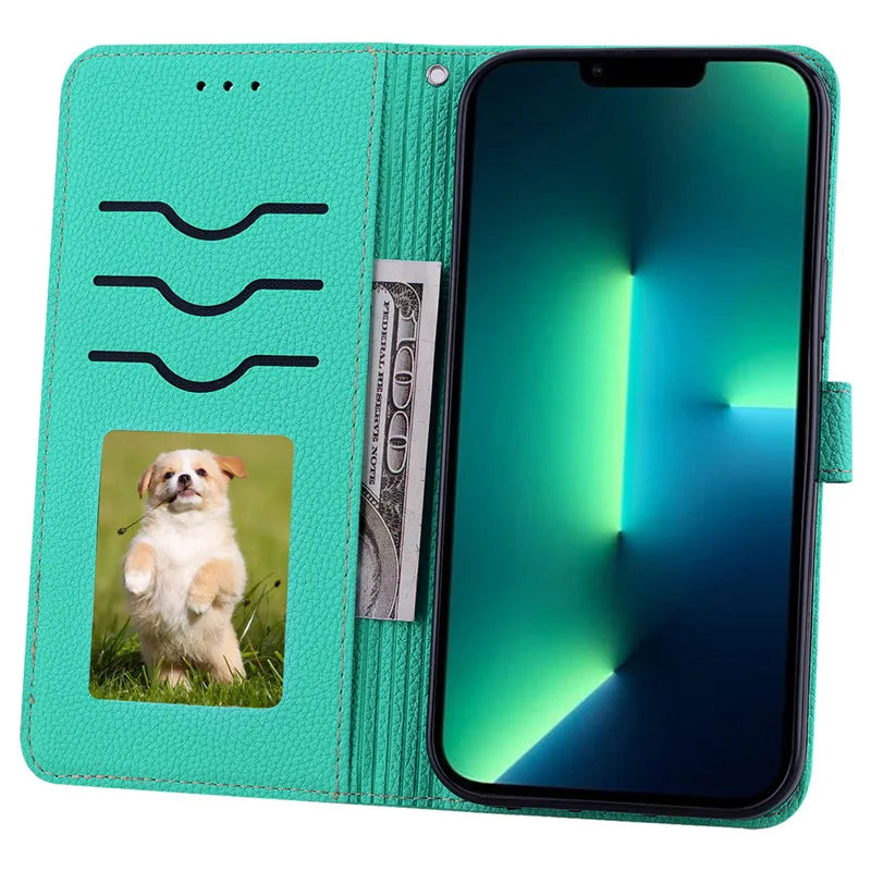 Redmi A3 Leather Wallet Phone Case