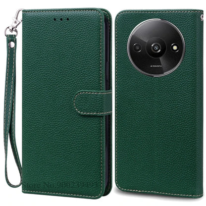 Redmi A3 Leather Wallet Phone Case