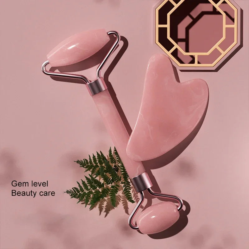 Resin Double Head Roller Massager