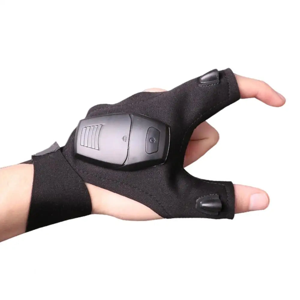 LED Flashlight  Hands-Free Lights Gloves