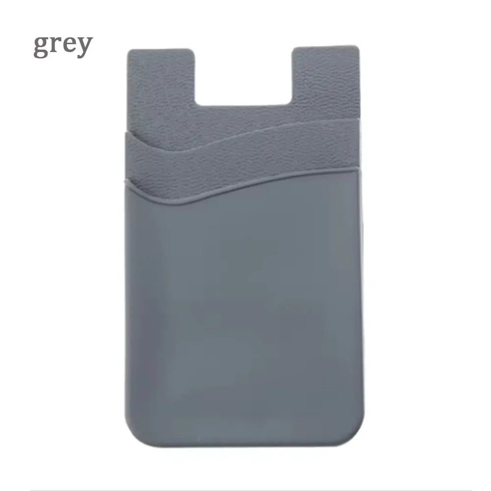 Silicone Stick-On Phone Wallet