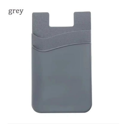 Silicone Stick-On Phone Wallet