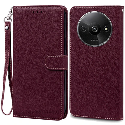 Redmi A3 Leather Wallet Phone Case