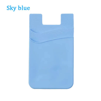 Silicone Stick-On Phone Wallet