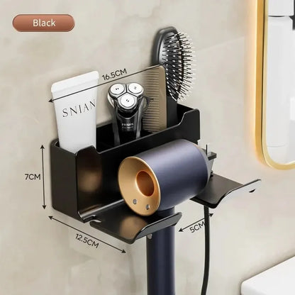 Hair Dryer & Straightener Wall Holder