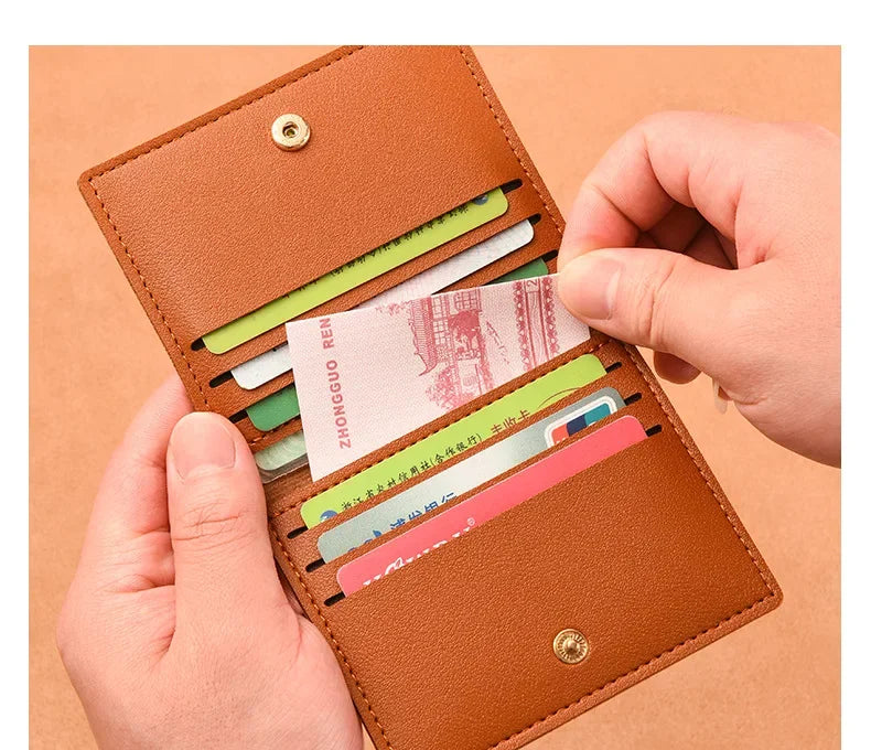 Leather Credit Card Wallet