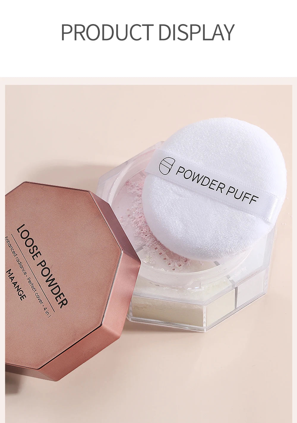 5PCS Flocking Makeup Powder Puff