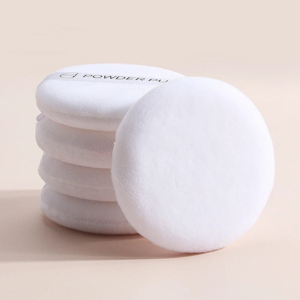 5PCS Flocking Makeup Powder Puff