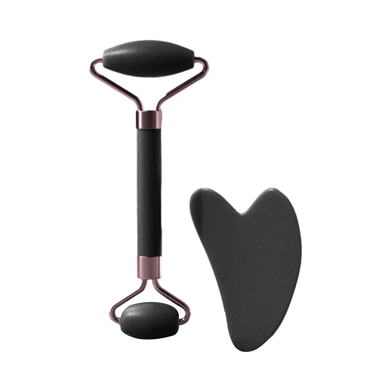 Resin Double Head Roller Massager