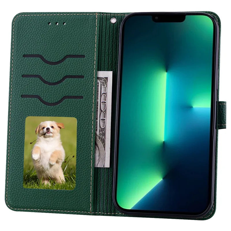 Redmi A3 Leather Wallet Phone Case